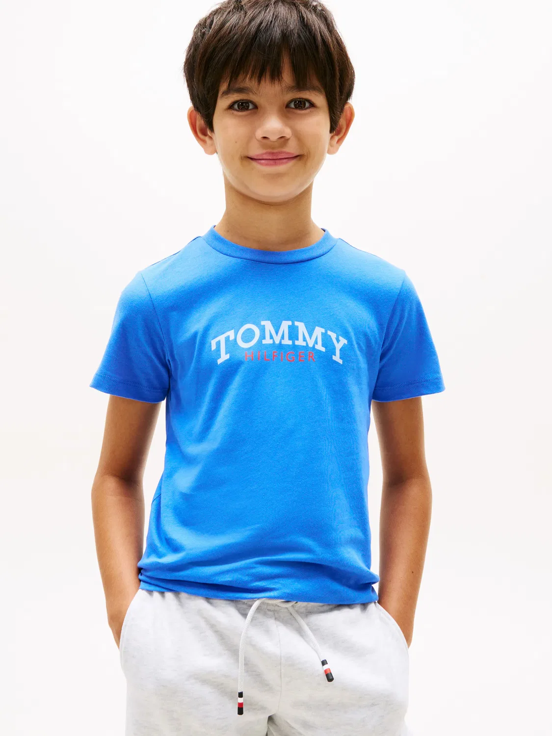 Детский комплект для мальчиков с логотипом Tommy Hilfiger, Azul — фото 3