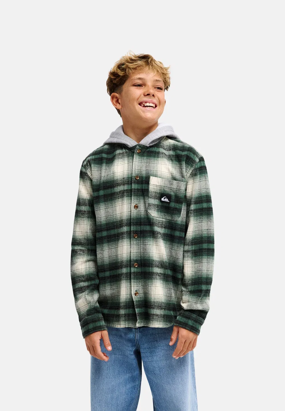 Одежда Jungen 8-16|топы - куртка для активного отдыха Quiksilver, Grt — фото 2