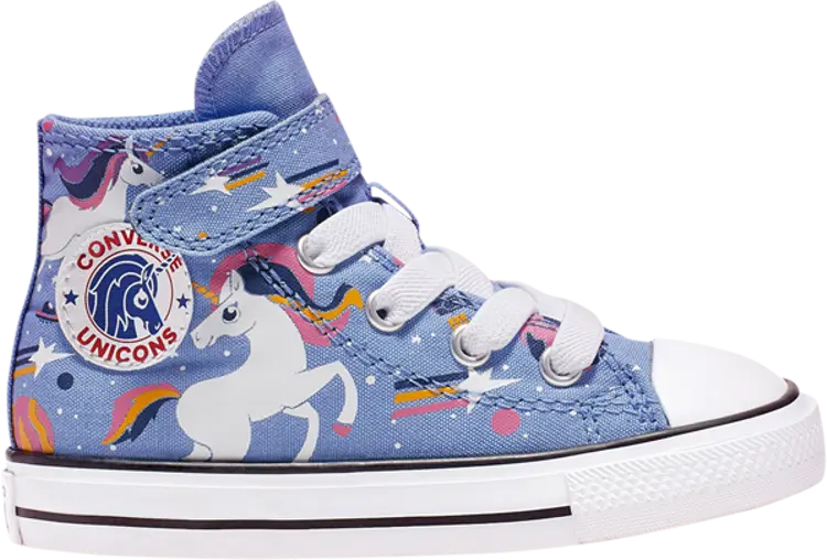 

Кроссовки Converse Chuck Taylor All Star High Hook and Loop TD Unicons, синий