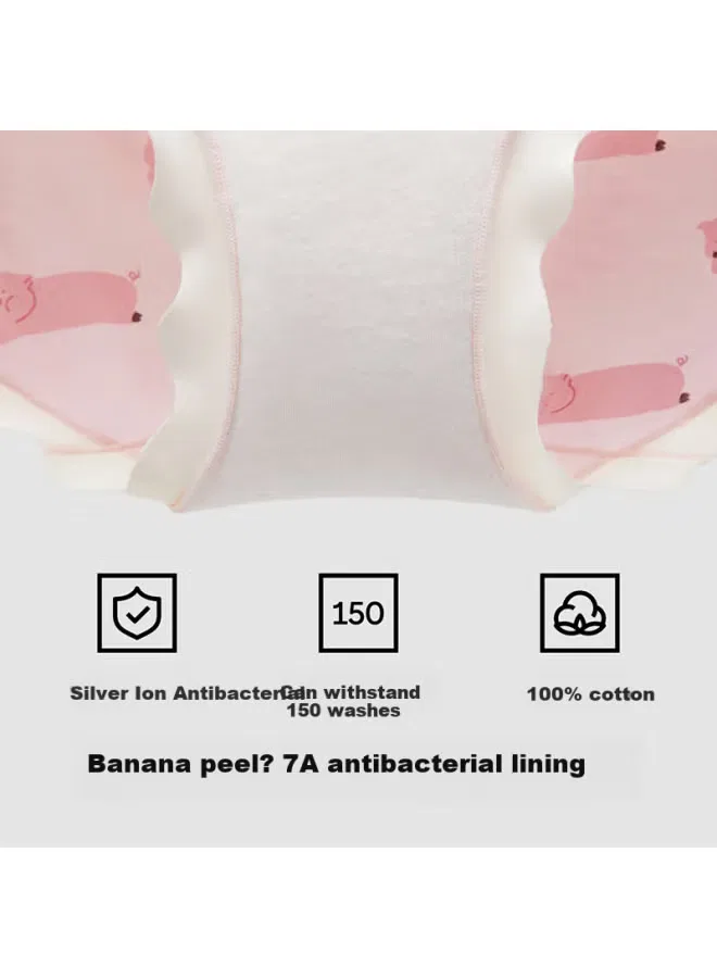 Трусы-слипы детские с принтом, 3 шт, Silverskin 7A Antibacterial Bananain, разноцветный — фото 4