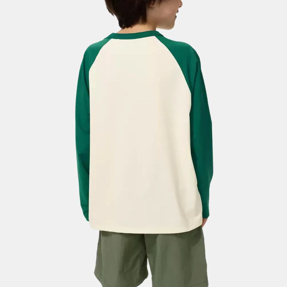 Футболка детская с круглым вырезом UNIQLO, Turquoise — фото 4