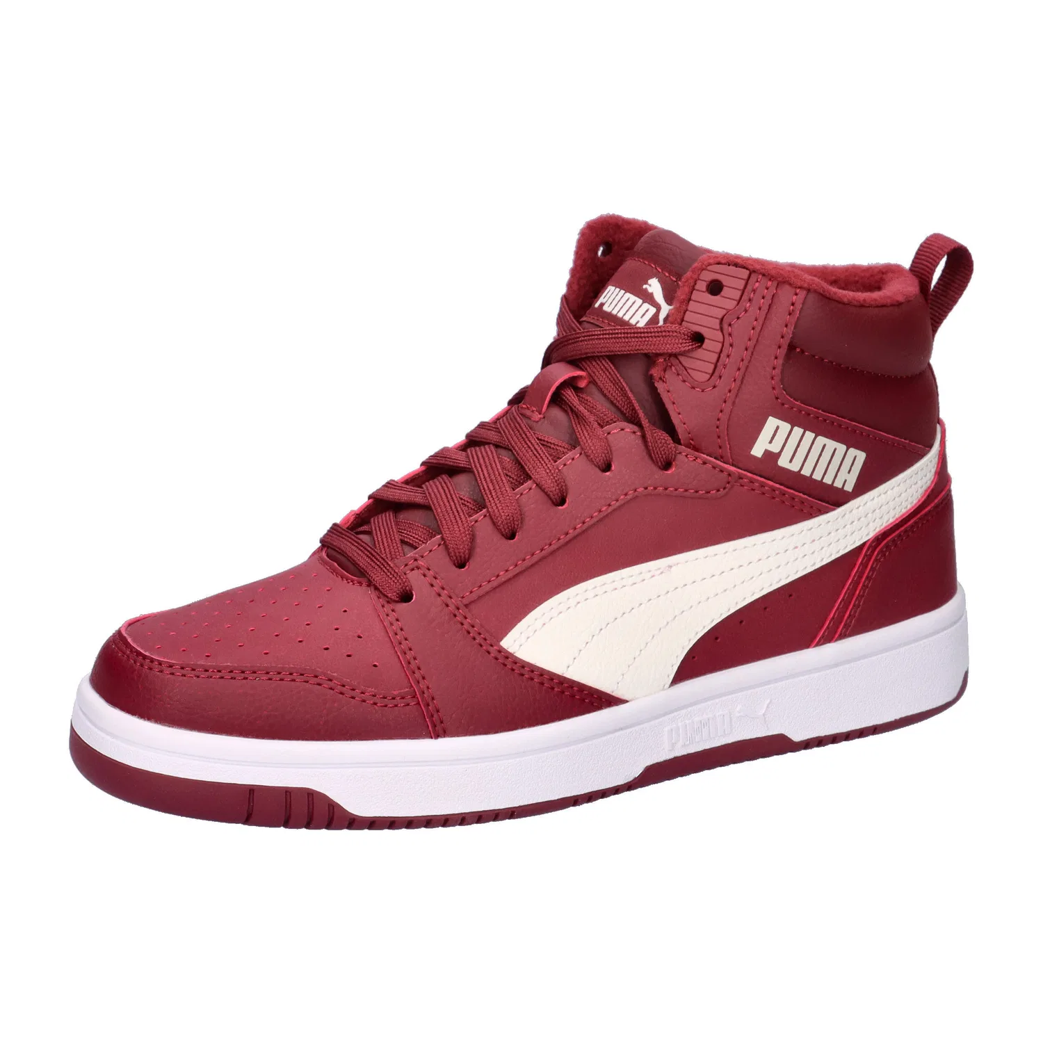 Детские кроссовки с высоким верхом Rebound V6 Mid WTR Jr Puma, Rot