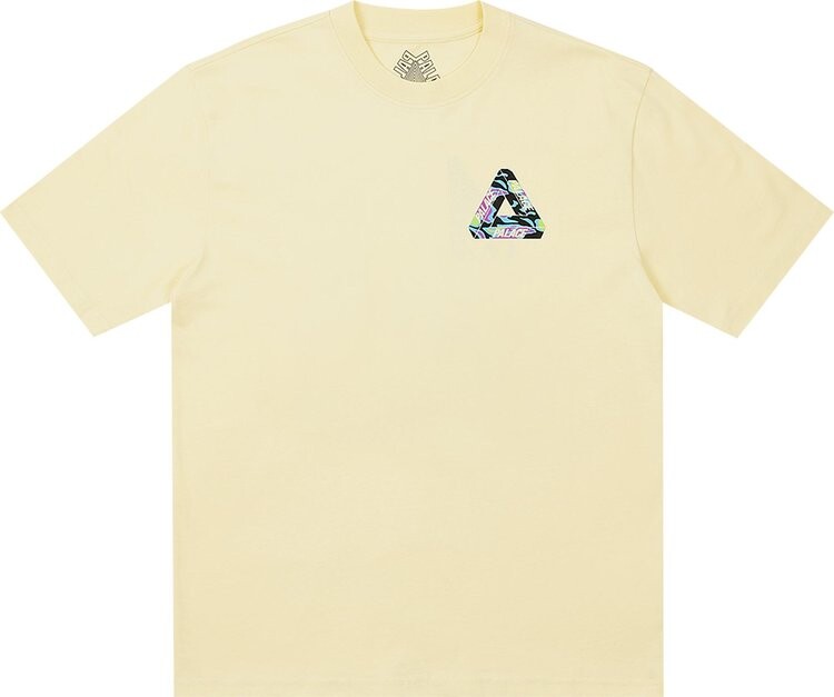 

Футболка Palace Jungle Camo Tri-Ferg T-Shirt 'Mellow Yellow', желтый