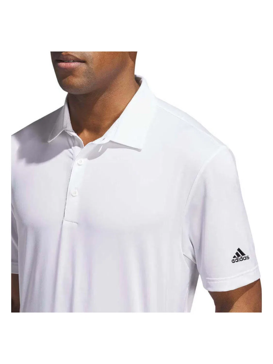 Футболка Adidas белого цвета — фото 2