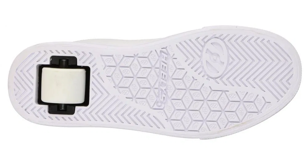 Детские кроссовки на колесиках Pro 20 Triple White Canvas Heelys, Weiss — фото 4