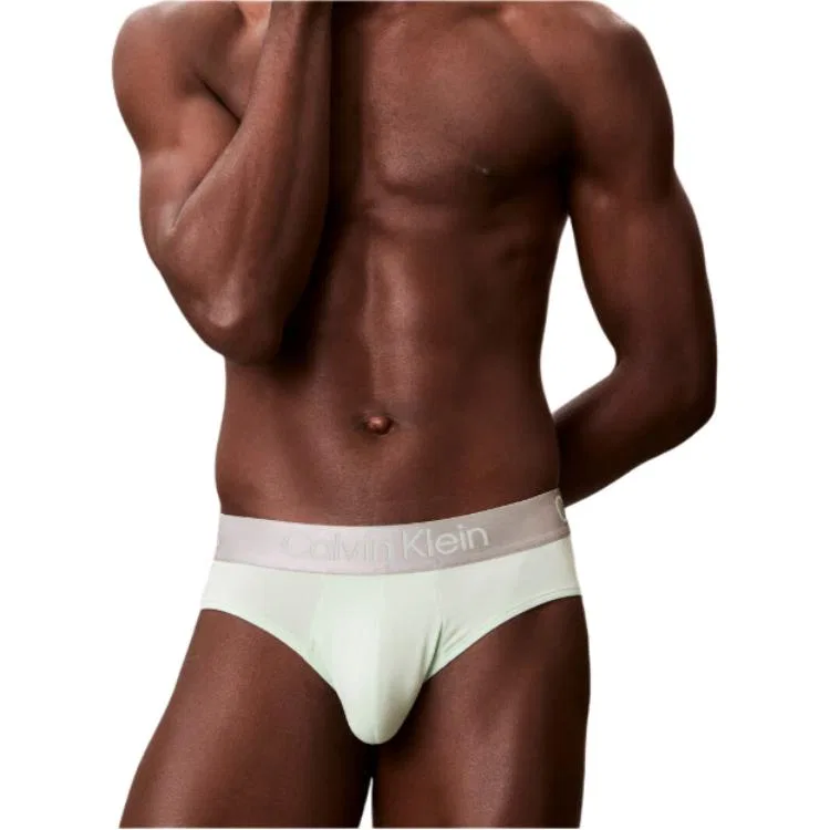 Мужские трусы-боксеры 3 шт. Calvin Klein, Light Green/Khaki/Blue — фото 3