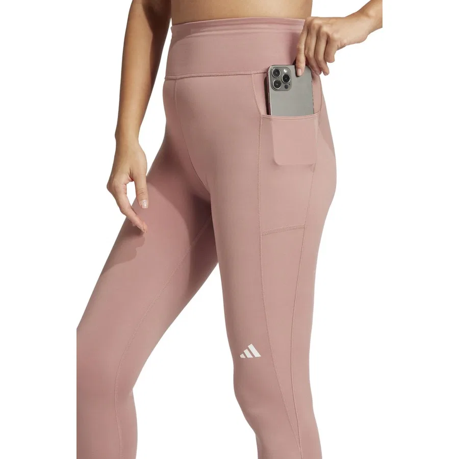 Женские леггинсы 7/8 с длиной до щиколотки adidas Otr 7/8 L Warcl, Бежевый — фото 4