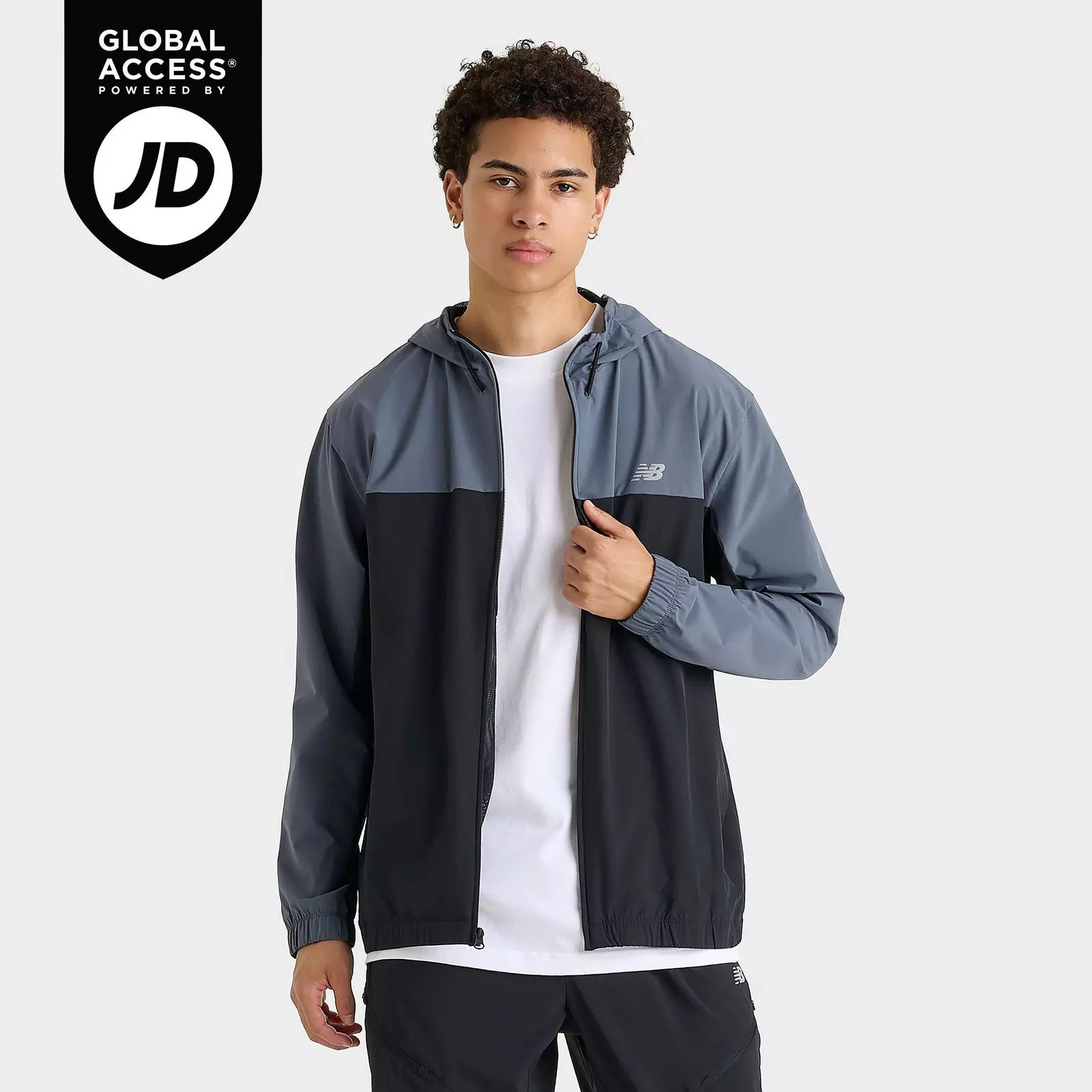

Куртка Men's New Balance Sport Essentials Woven, серый