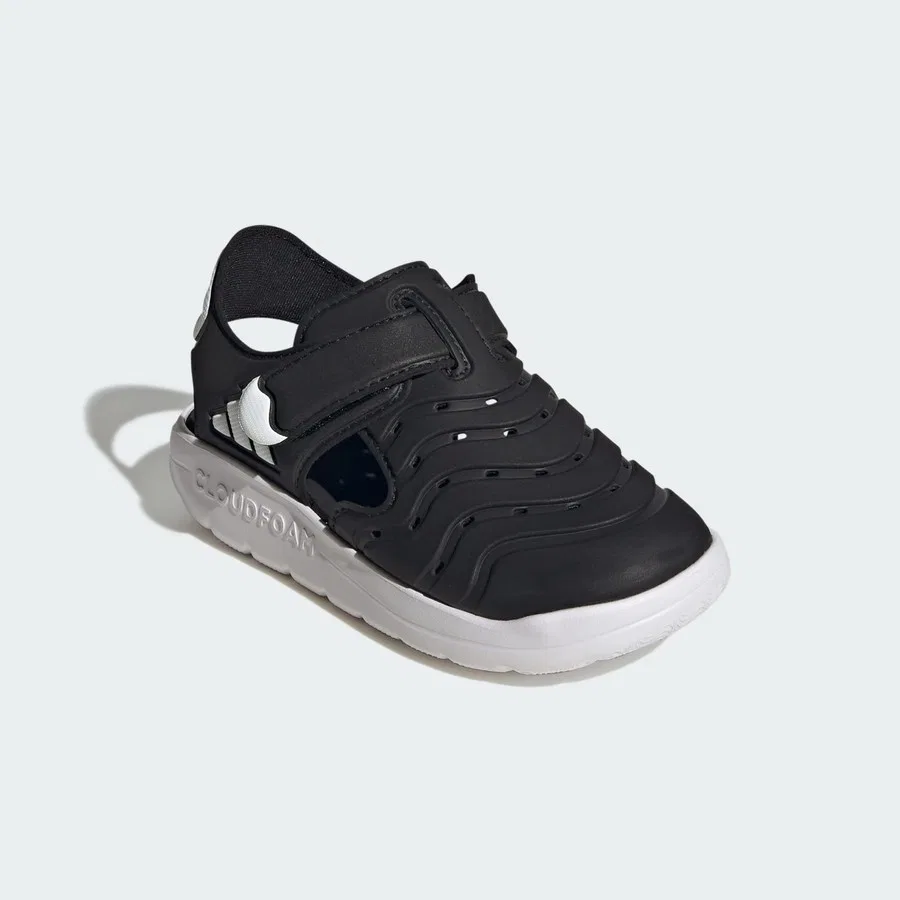 Детские сандалии с закрытым носком Water Sandal 2 adidas, Черно-белый — фото 3