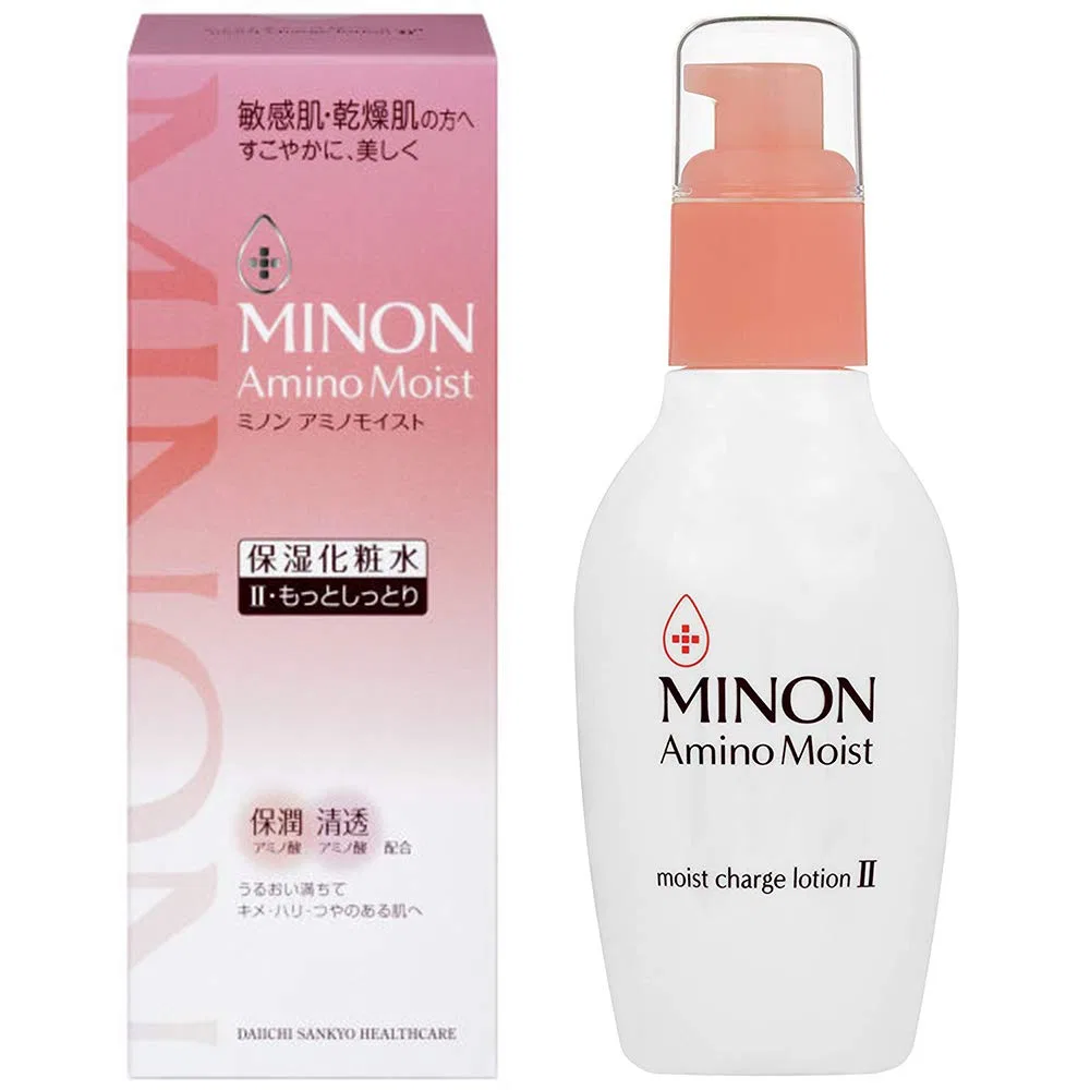 Лосьон Minon Amino Moist Moist Charge Lotion 2 More Moist Type, 150 мл, Green Tea Set
