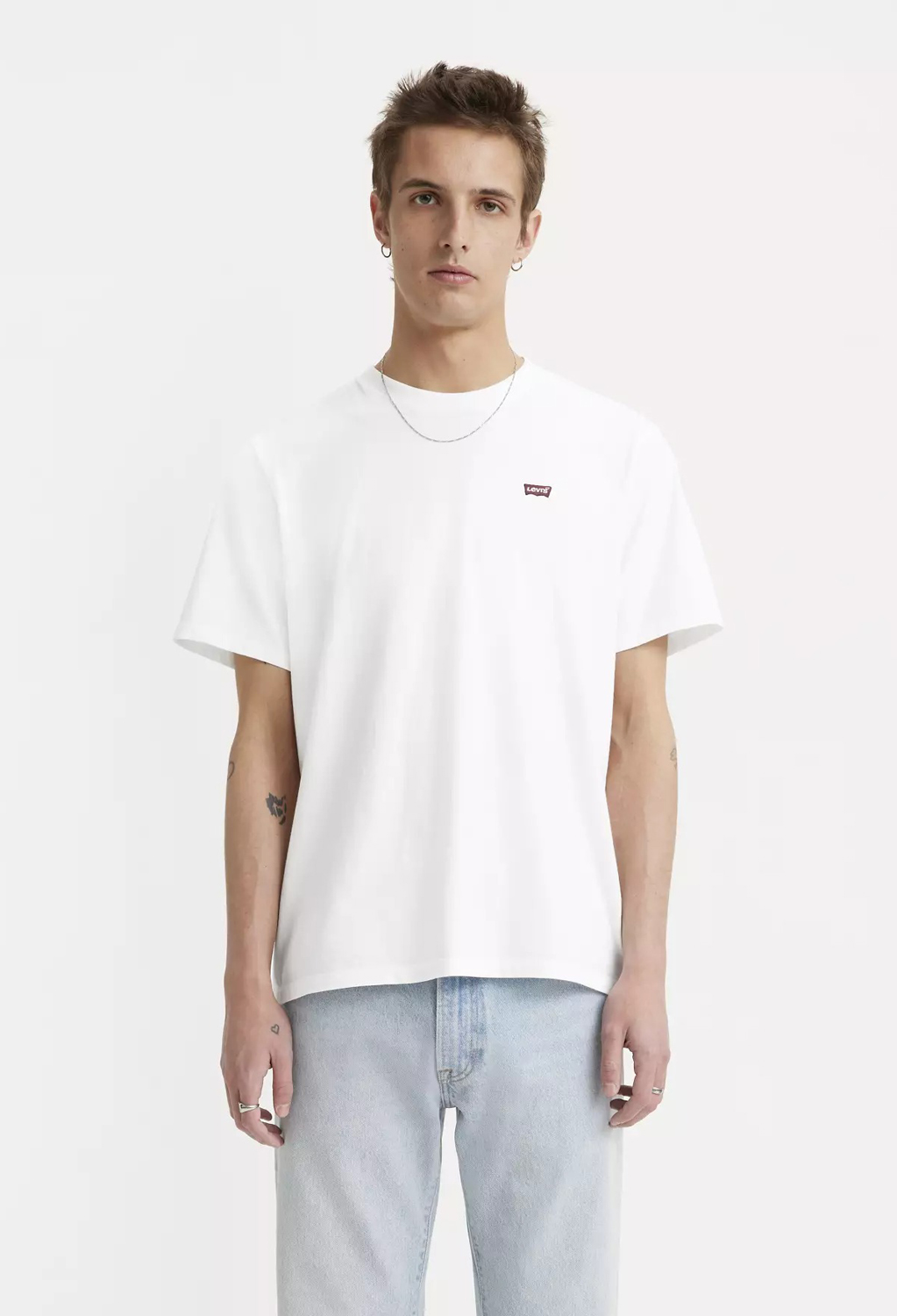 Футболка Levi's Short-sleeve Classic Housemark, белый — фото 3