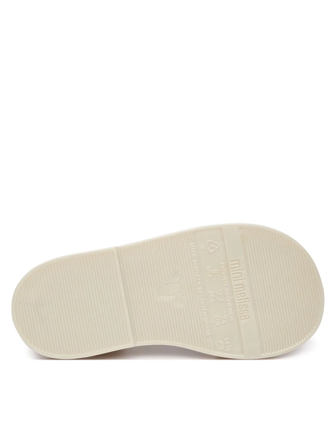 Сандалии для девочки Mini Mar Sandal Uni Bb Melissa, бежевый — фото 4