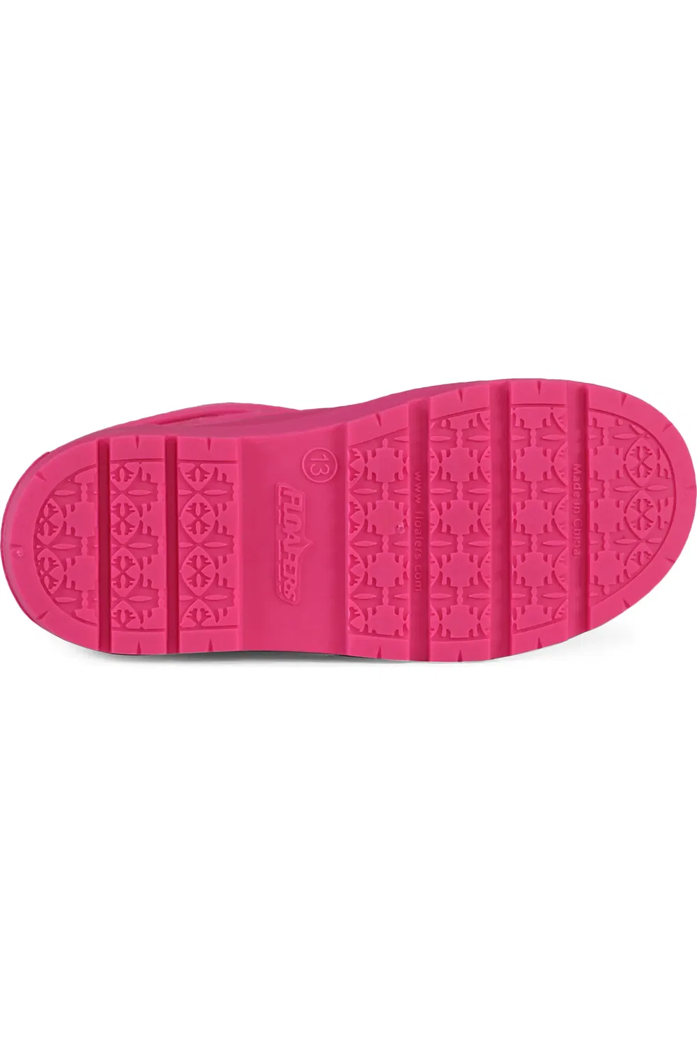 Детские ботинки резиновые водонепроницаемые Scout Rain Boot FLOAFERS, Raspberry — фото 4