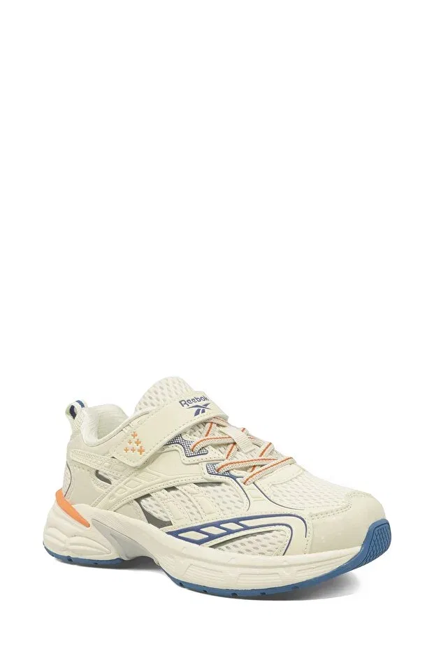 Детские кроссовки для девочек текстильные Grand Cane Kds III Reebok, Cracked White-102156390 — фото 2