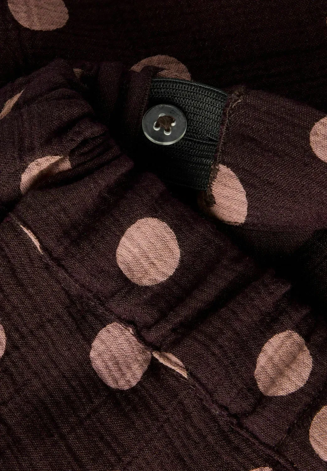 Брюки свободного кроя - брюки Name It, Chocolate Plum — фото 3