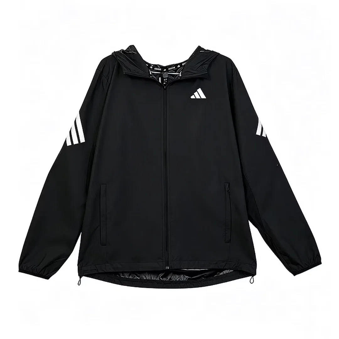 Мужская куртка с капюшоном Adidas, White/Black