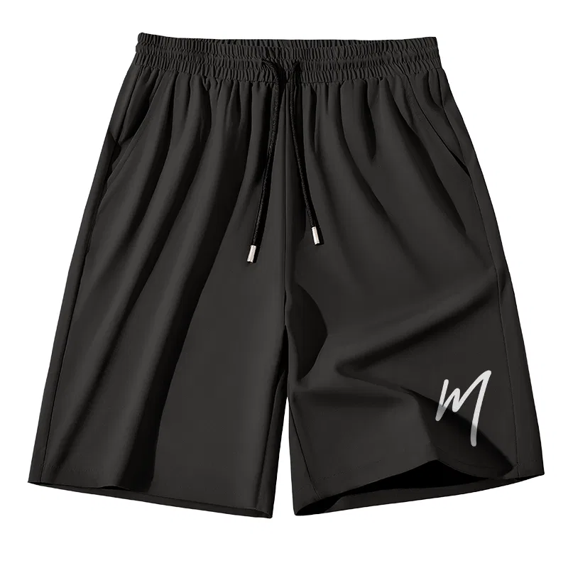 Детские шорты спортивные с быстросохнущей тканью MINISO, Sports Quick-Dry Gray — фото 3