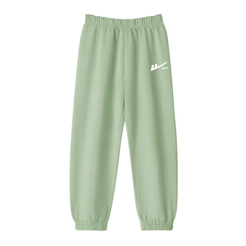 Детские трикотажные спортивные брюки с принтом Kids Knitted Sweatpants Thin Stretch WARRIOR