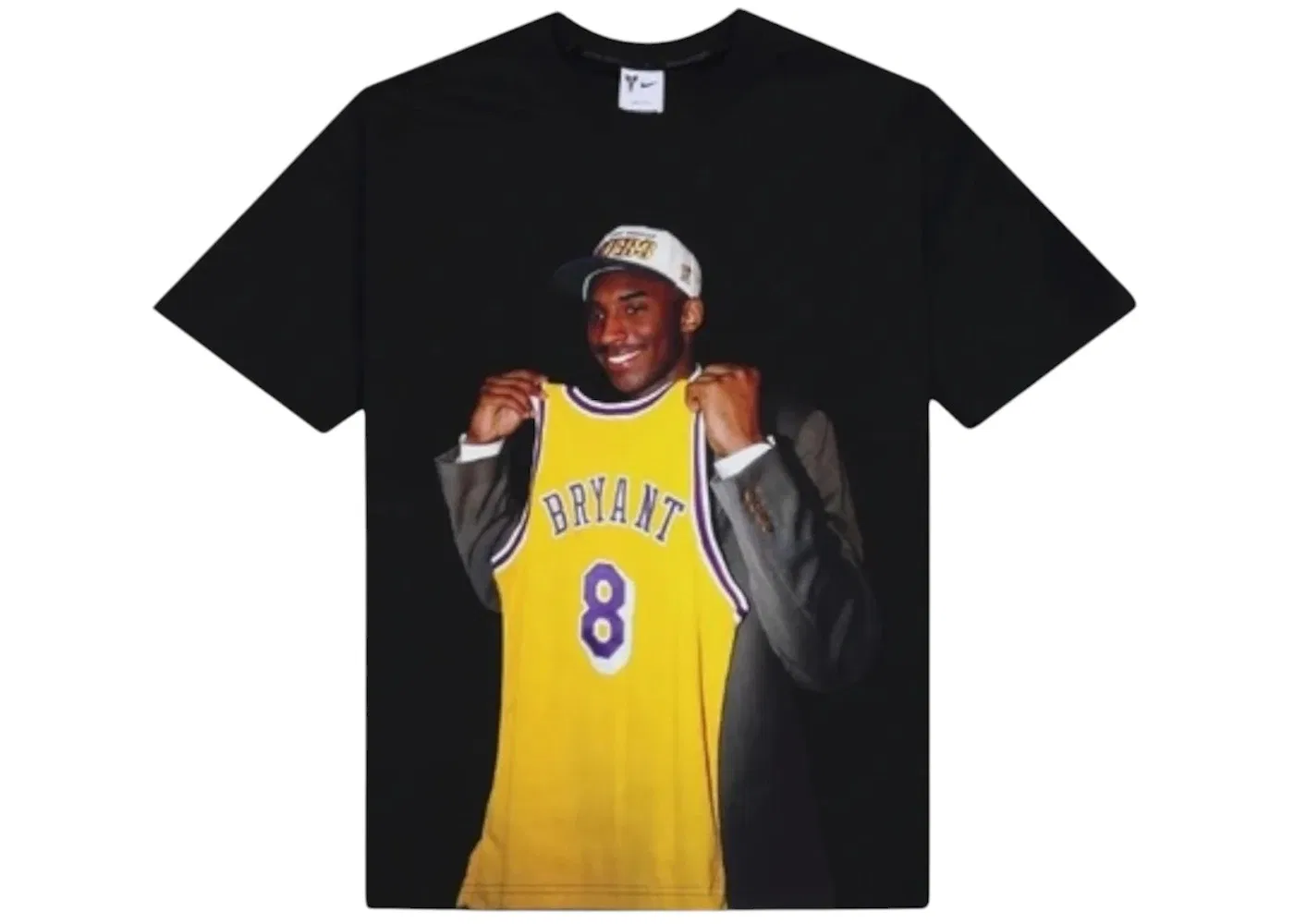 Мужская футболка с принтом Nike Kobe Draft Pack 1996 T-shirt, Black