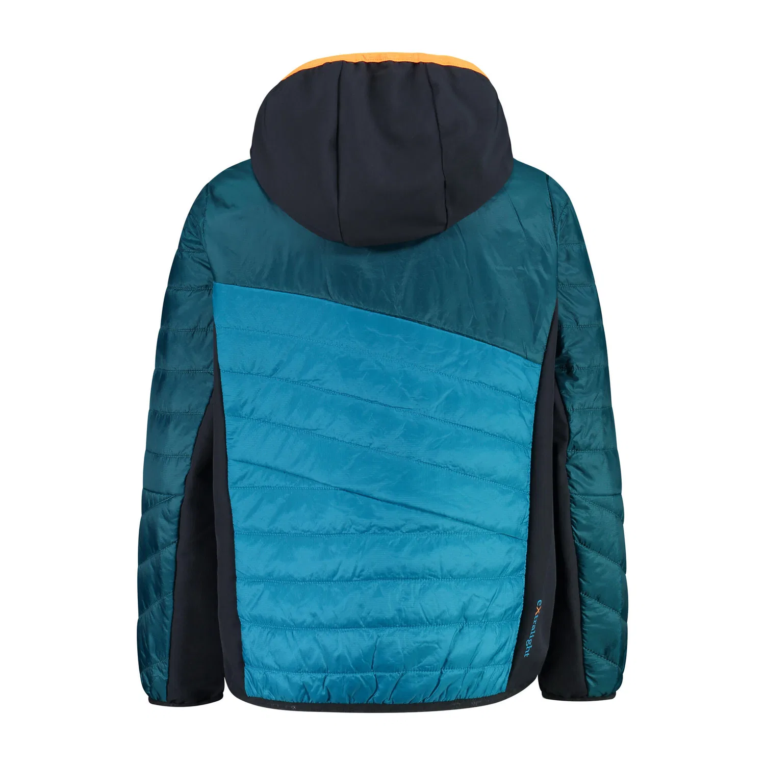 Детская ветрозащитная куртка с капюшоном KID HYBRID JACKET FIX HOOD Cmp, Konigsblau — фото 4
