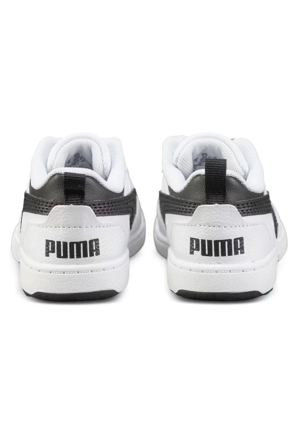 Детские кроссовки с брендовым дизайном Puma Rebound V6 Lo AC PS, Puma, Weiß Schwarz — фото 4
