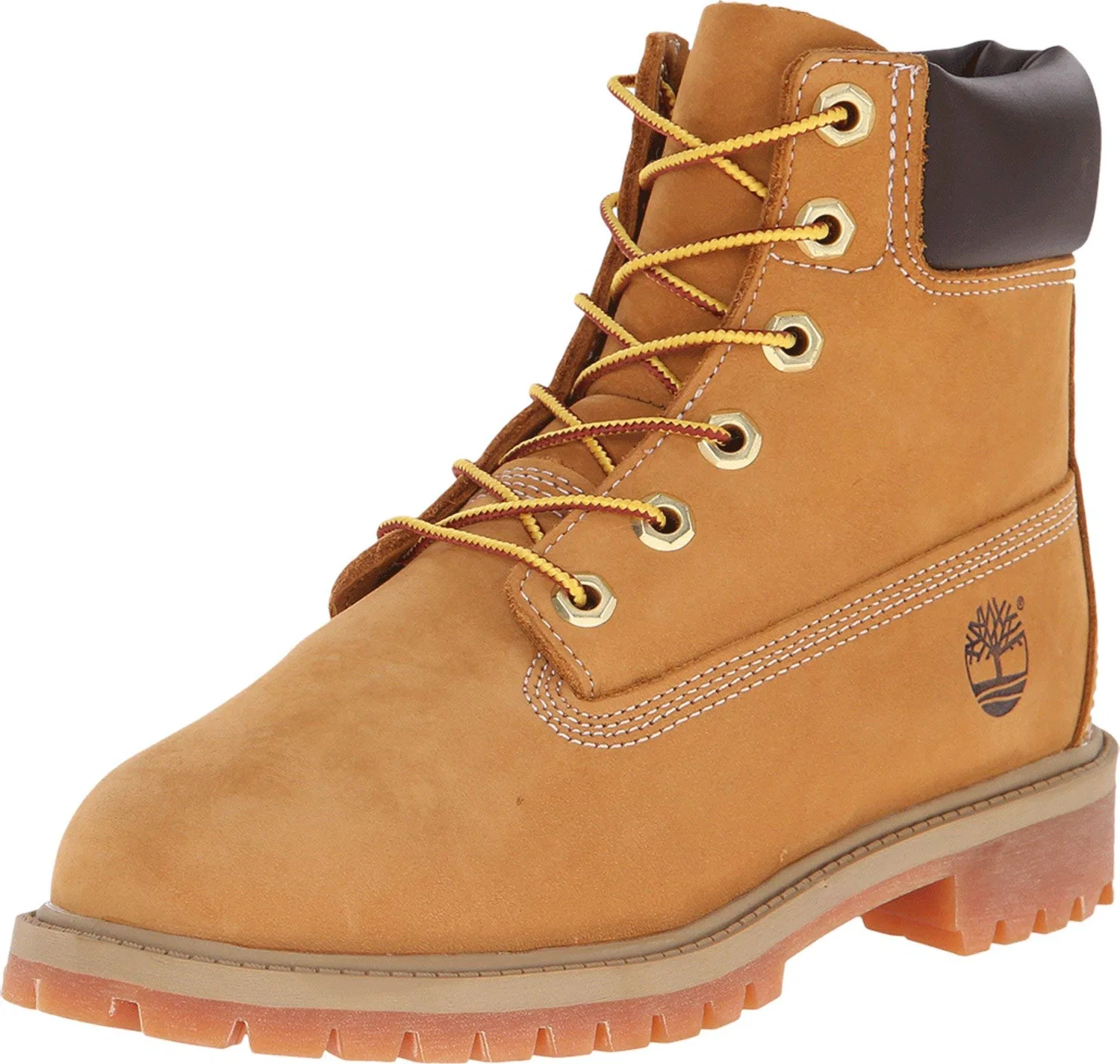 Детские ботинки для мальчиков водонепроницаемые 6 Inch Premium Waterproof Timberland, Wheat