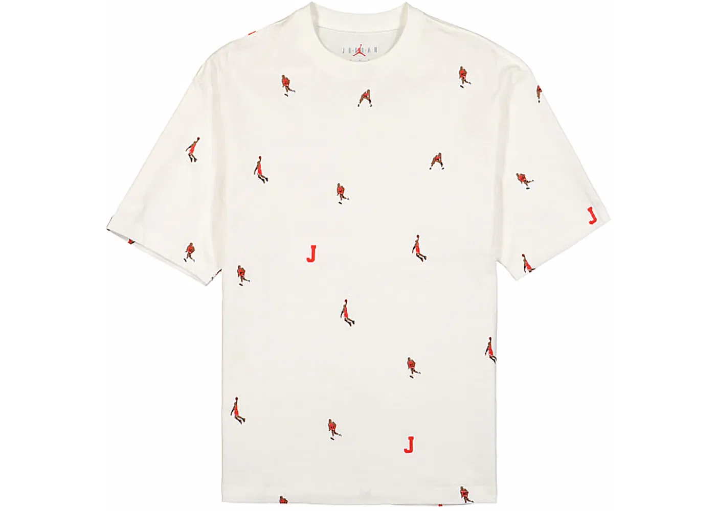 Мужская футболка с принтом Nike Jordan Slam Dunk Holiday Tee, White