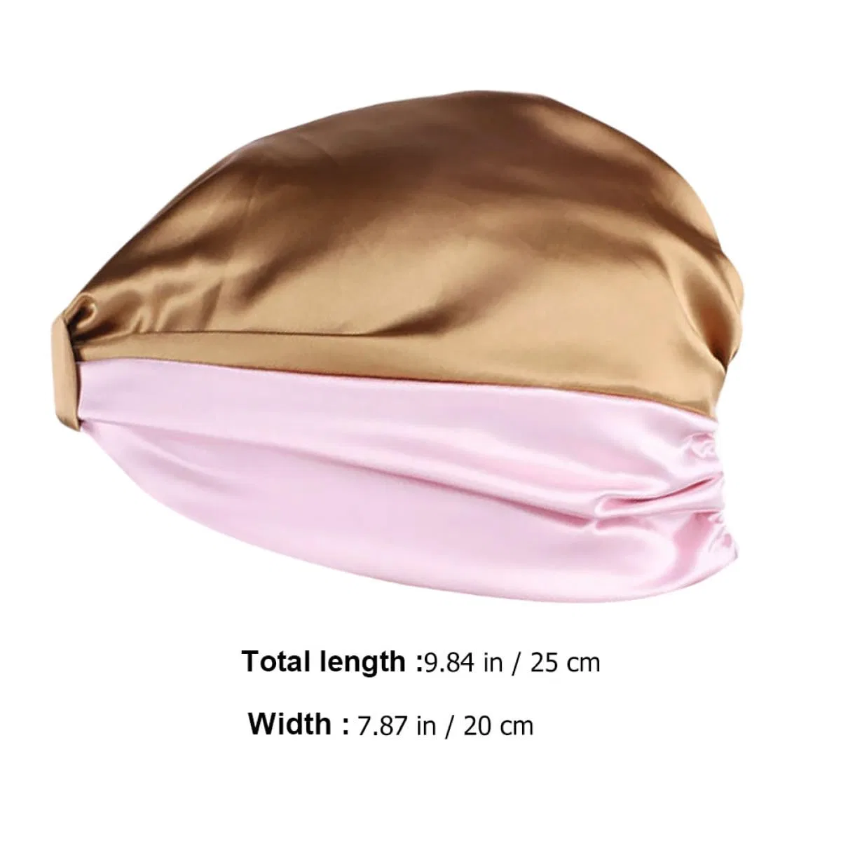Шапочка для душа двойная, Polyester, TOPBATHY, Розовый — фото 2
