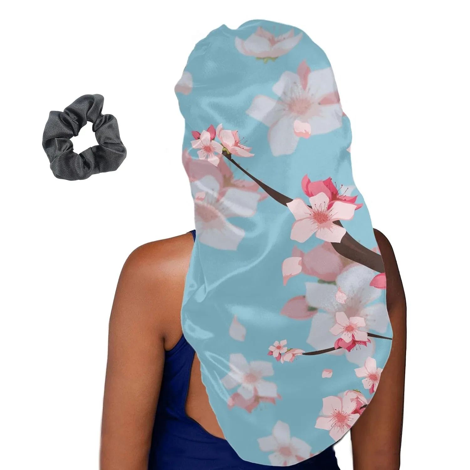 Шапочка для сна Treer, 1шт, Light Blue