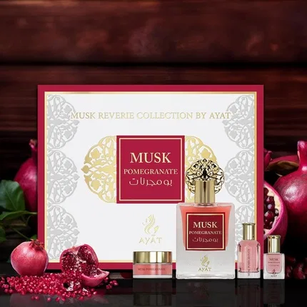 Парфюмерный набор Ayat Perfumes Prestige Complete Musk Collection, 50ml + 5ml + 12ml + 18g