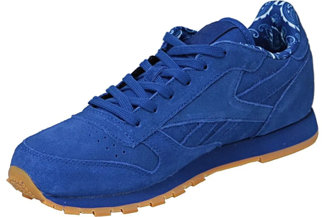 Детские кроссовки для девочек Classic Leather TDC Reebok, Blau — фото 2