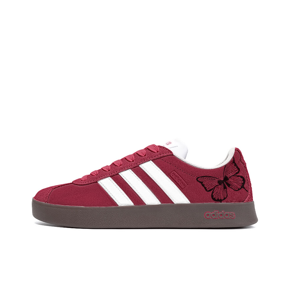 

Кроссовки adidas neo Skateboarding Shoes Unisex Low-top Red/white, красный