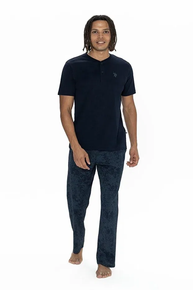 Женская пижама с коротким рукавом U.S. Polo Assn., Anthracite