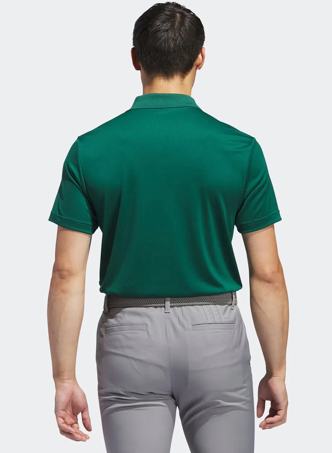 Поло для гольфа с коротким рукавом Adi Prf Lc Adidas, зеленый — фото 2