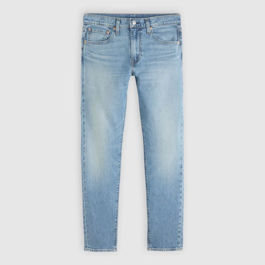 Джинсы LEVI'S Tapered Jeans '512 SLIM TAPER' светло-голубого цвета — фото 3