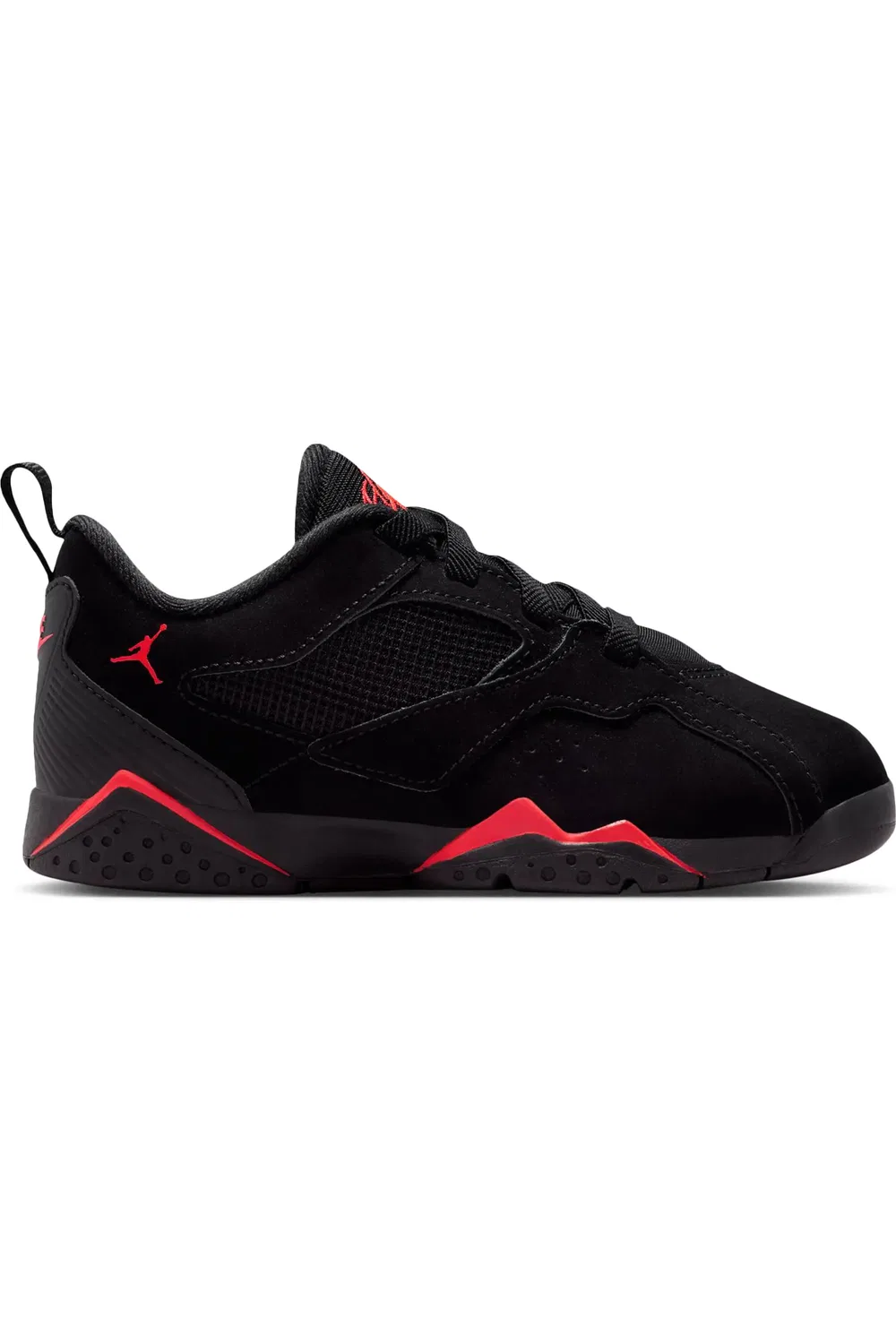 Детские кроссовки баскетбольные низкие RM Jordan, Black/Infrared — фото 3