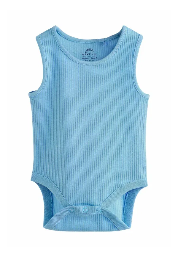 Боди-слип 5 штук Regular fit Next, Green/Blue/Yellow, синий/зеленый/желтый — фото 2