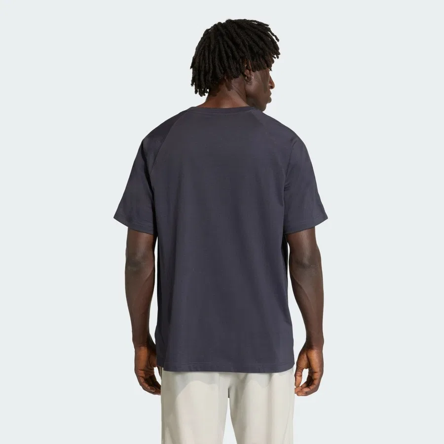 Футболка с длинным рукавом Premium Essentials adidas Originals, Серый — фото 2