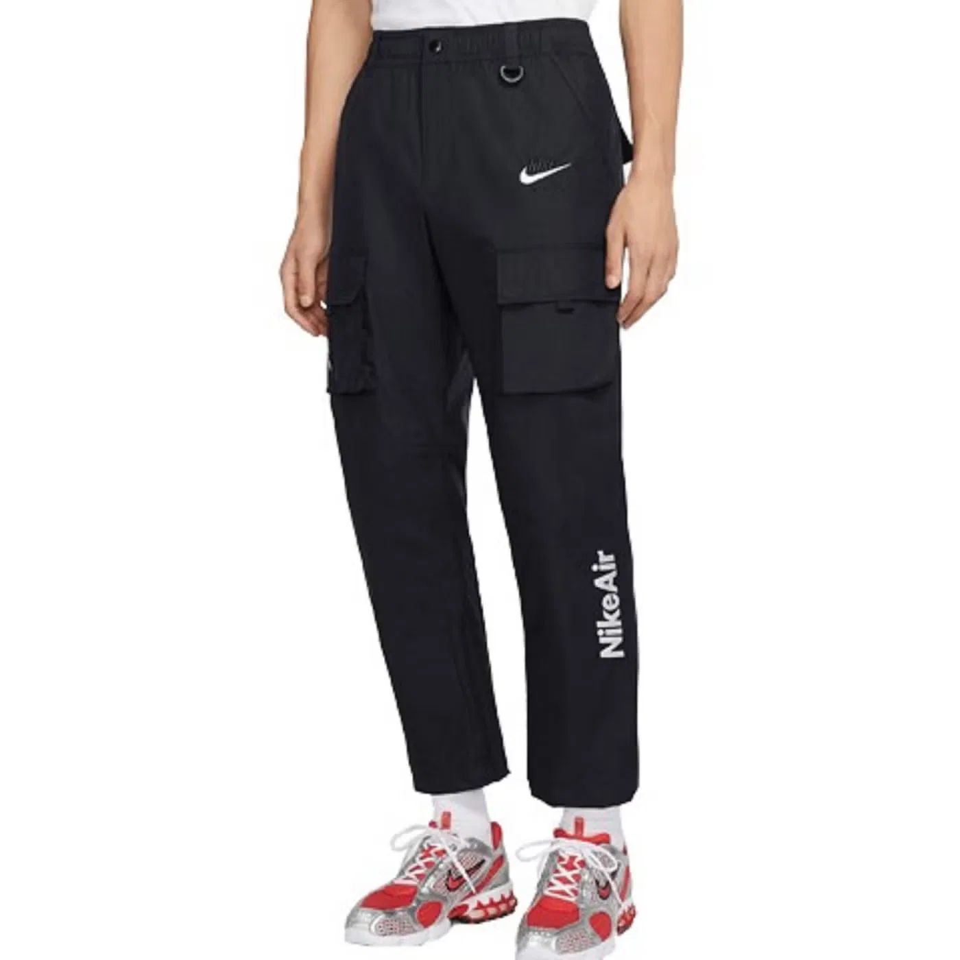 Брюки с логотипом и множеством карманов Air Nike, черный — фото 4