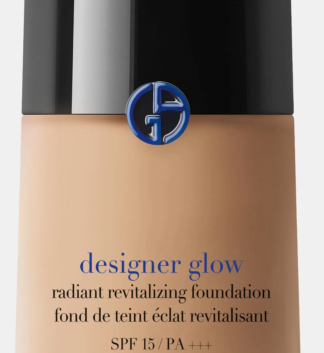 Designer Glow Флюидная основа для сияния кожи и ее оживления GIORGIO ARMANI, бежевый — фото 3