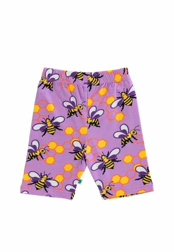 Шорты с принтом животных Cykelshorts med bier Smafolk, viola, фиалковый — фото 3