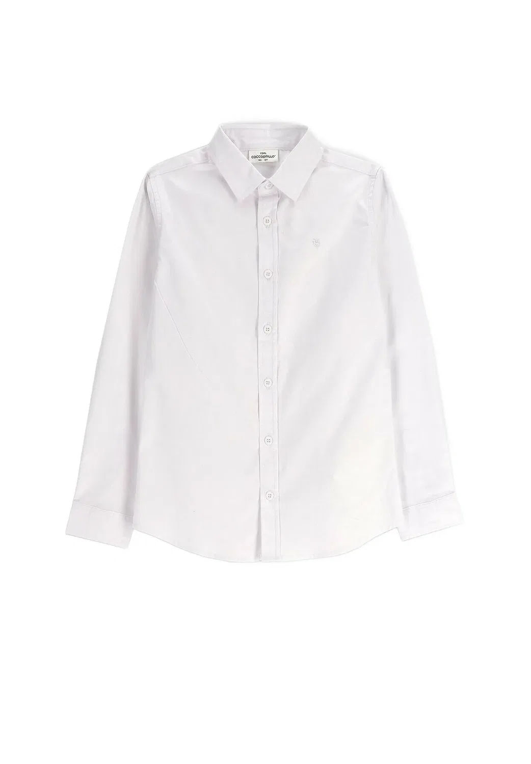 Koszula z długim rękawem slim (m-xcx136102ejb-001-092) - рубашка Coccodrillo, Biały