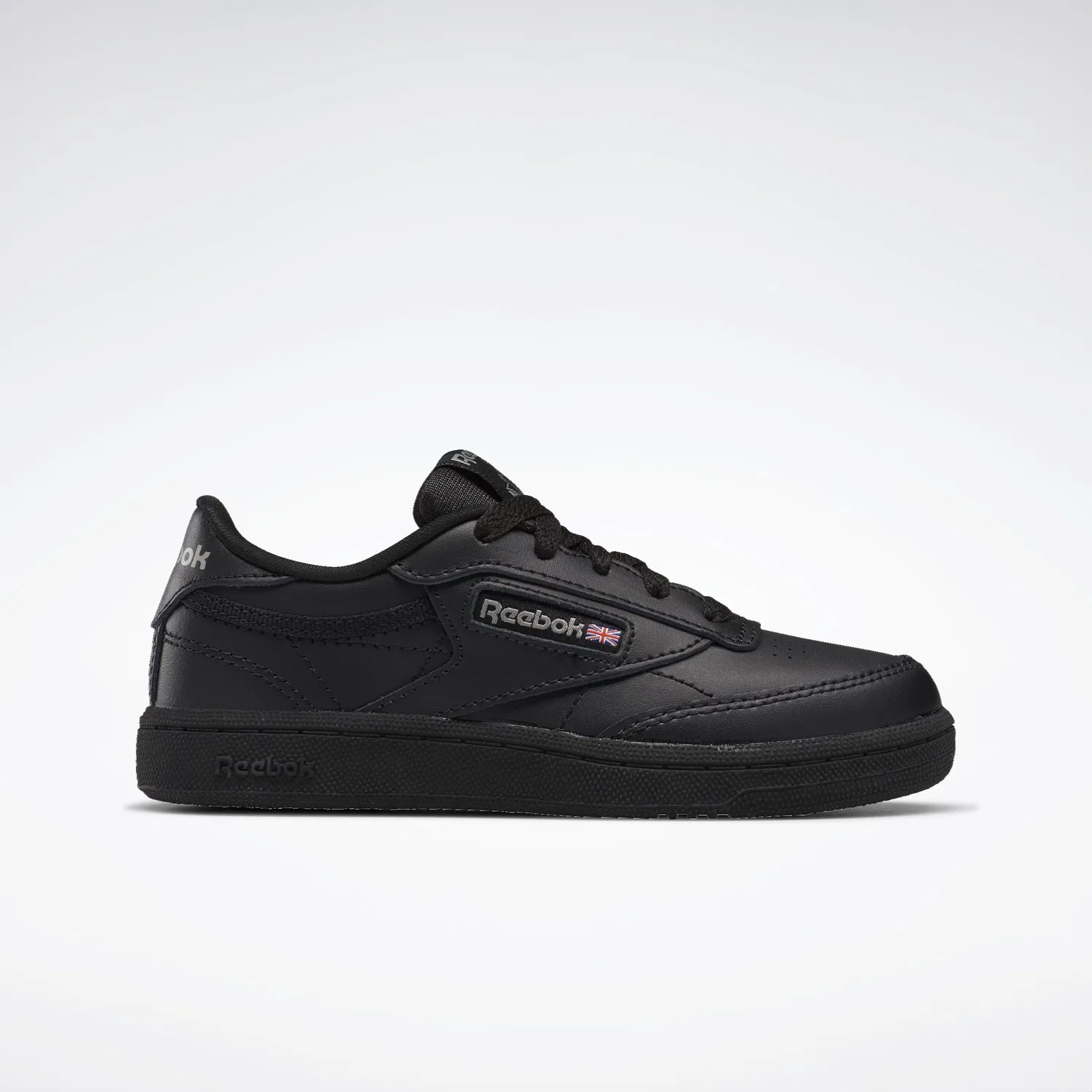 Детские кроссовки для мальчиков Club C Reebok, Black Charcoal Int