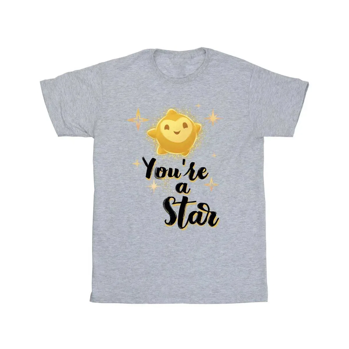 Футболка с принтом You´Re a star Wish, Grey