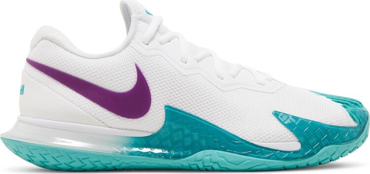 

Кроссовки Nike NikeCourt Zoom Vapor Cage 4 Rafa 'White Washed Teal', белый