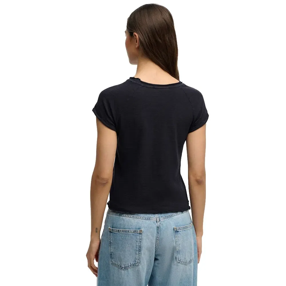 Футболка с коротким рукавом Athletic Essential Slub Graphic Superdry, черный — фото 2