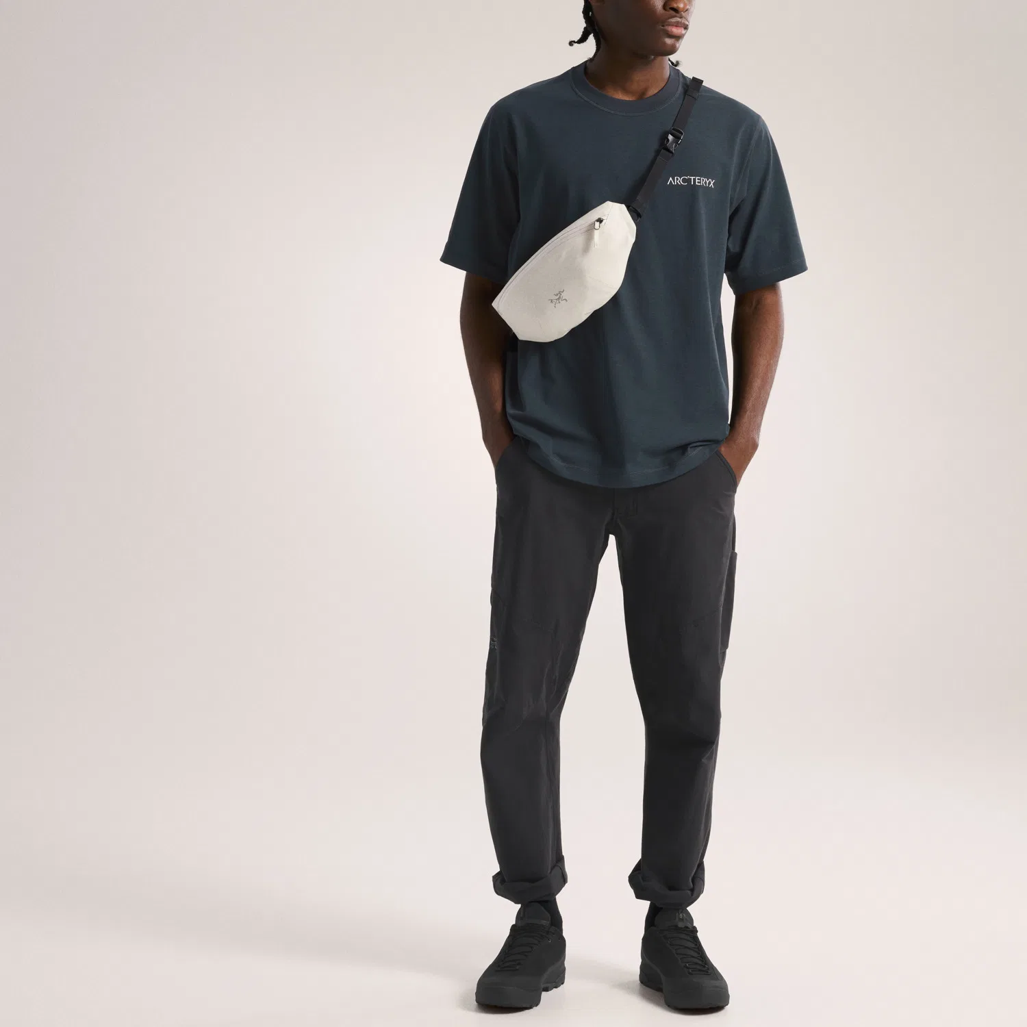 Футболка Arc'teryx Envoy Grand Wall, Dark Navy Blue/Orion — фото 4