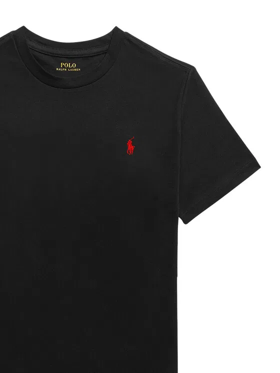 Футболка regular fit Core Polo Ralph Lauren, черный — фото 3