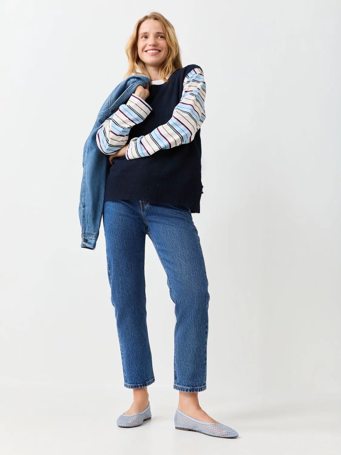 Синие джинсы Levi's