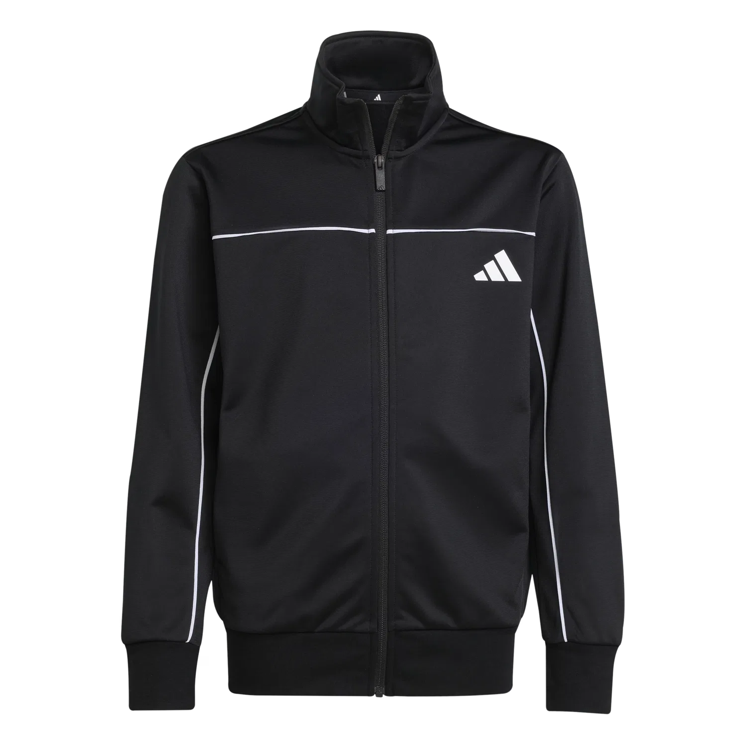 Спортивный костюм с молнией Adidas, черный — фото 2
